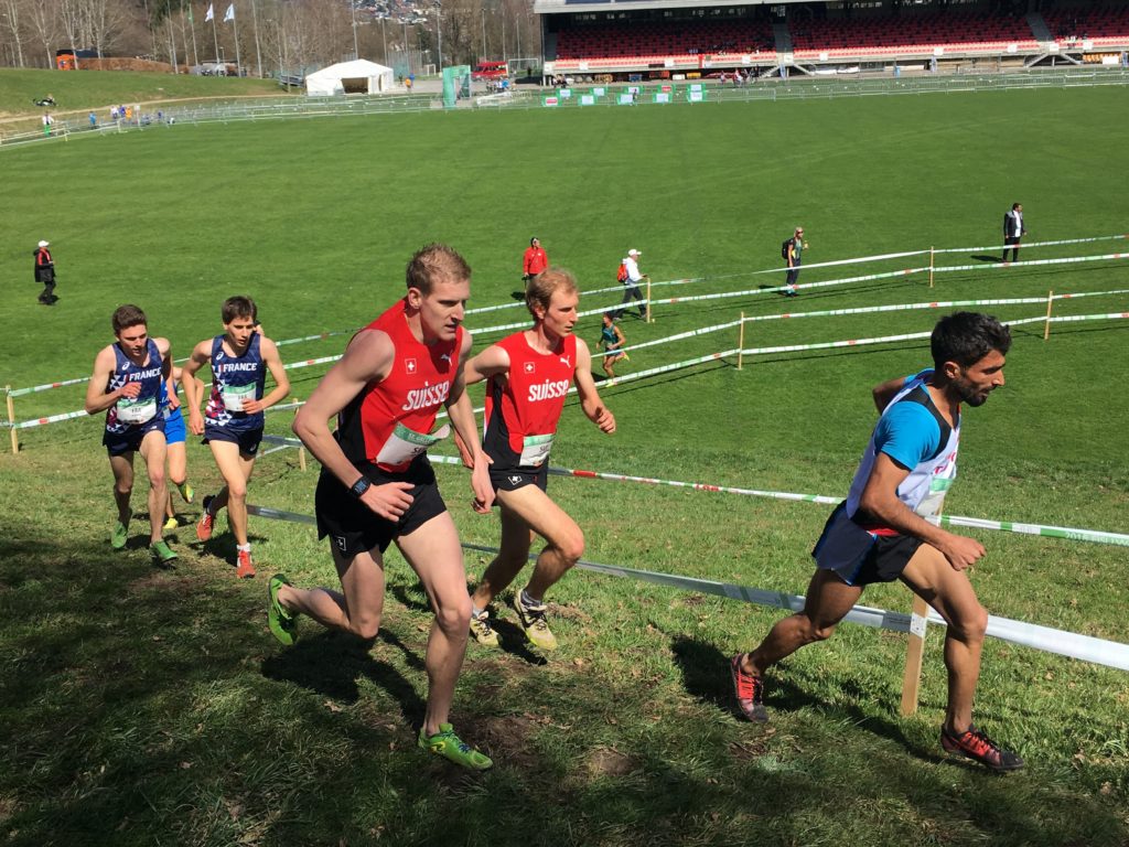 Christoph Graf an der Studenten-Cross-WM 2018 in St. Gallen (Photo: zvg)