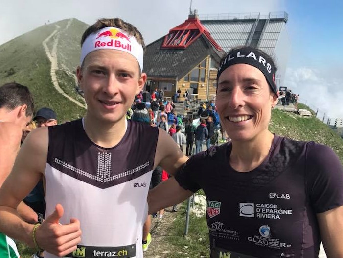 Rémi Bonnet, Maude Mathys (Photo: Swiss Athletics)