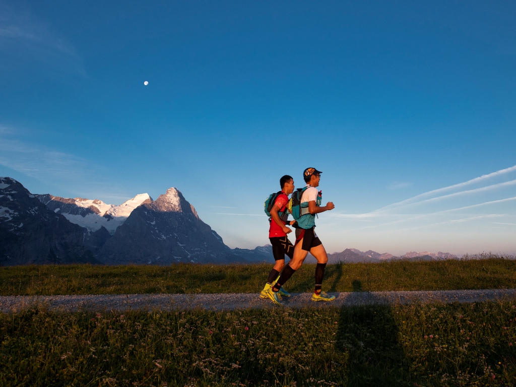 Läufer am Eiger Ultra Trail (Photo: Thomas Senf Alpine Photography)