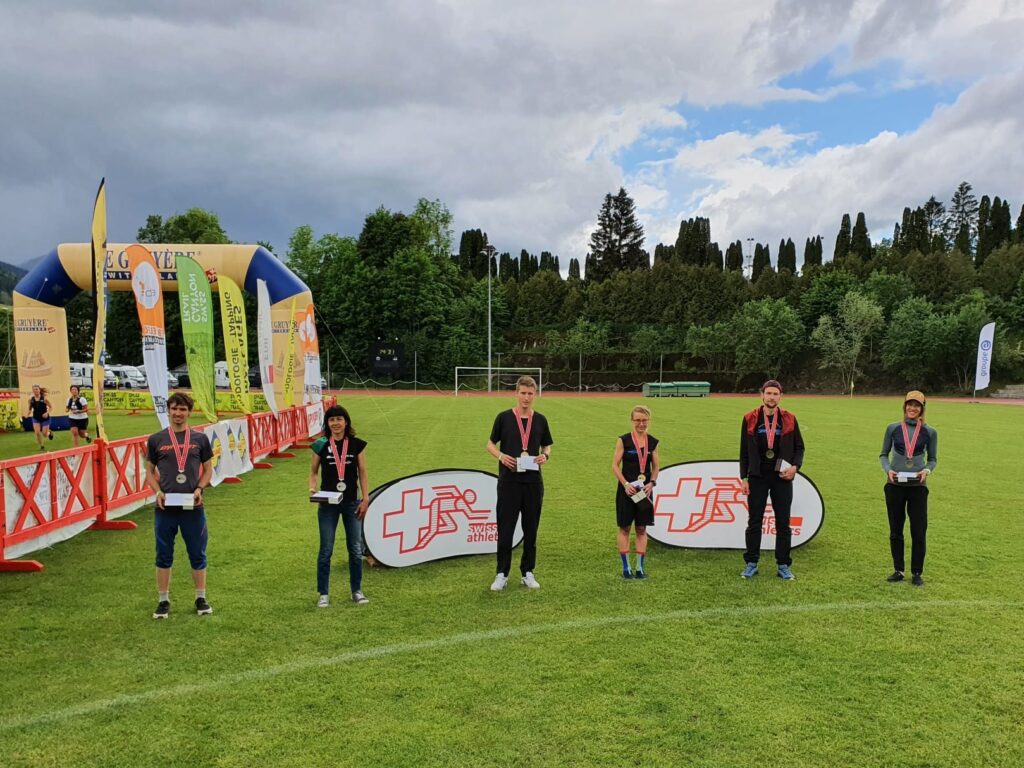 Siegerehrung Trailrunning-SM 2021 (Photo: Swiss Athletics)