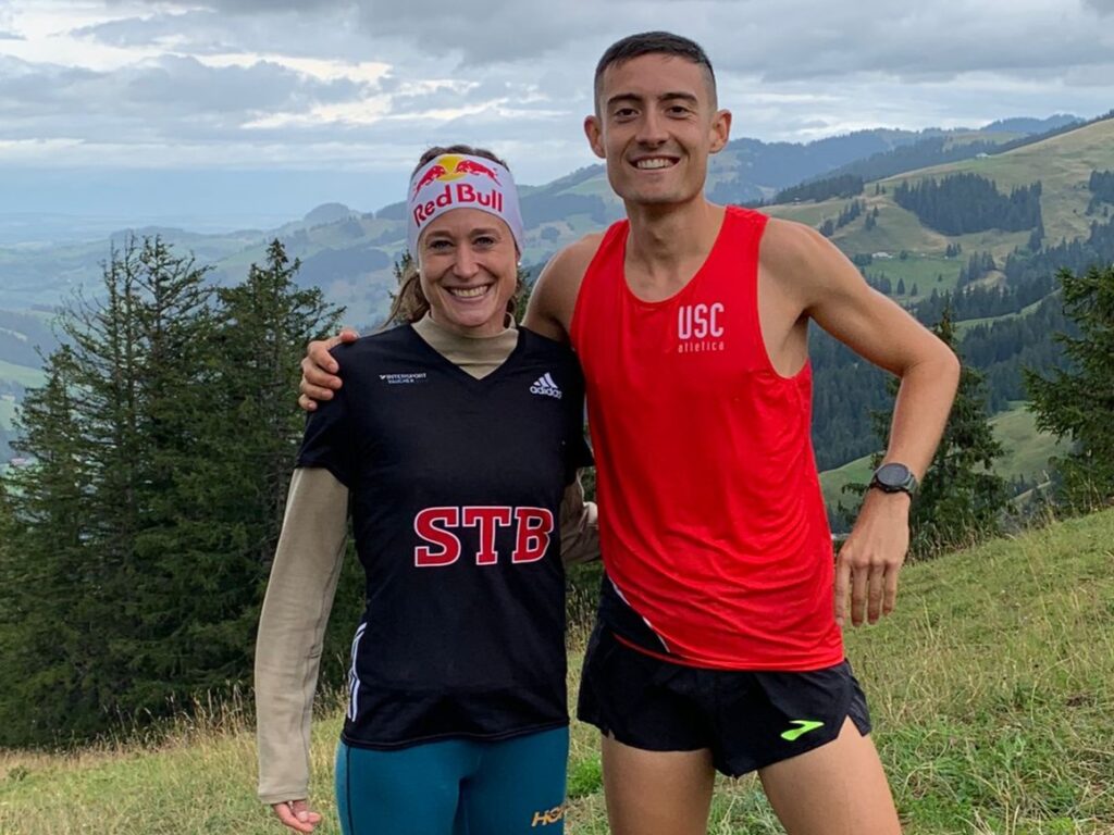 Judith Wyder, Roberto Delorenzi (Photo: Swiss Athletics)