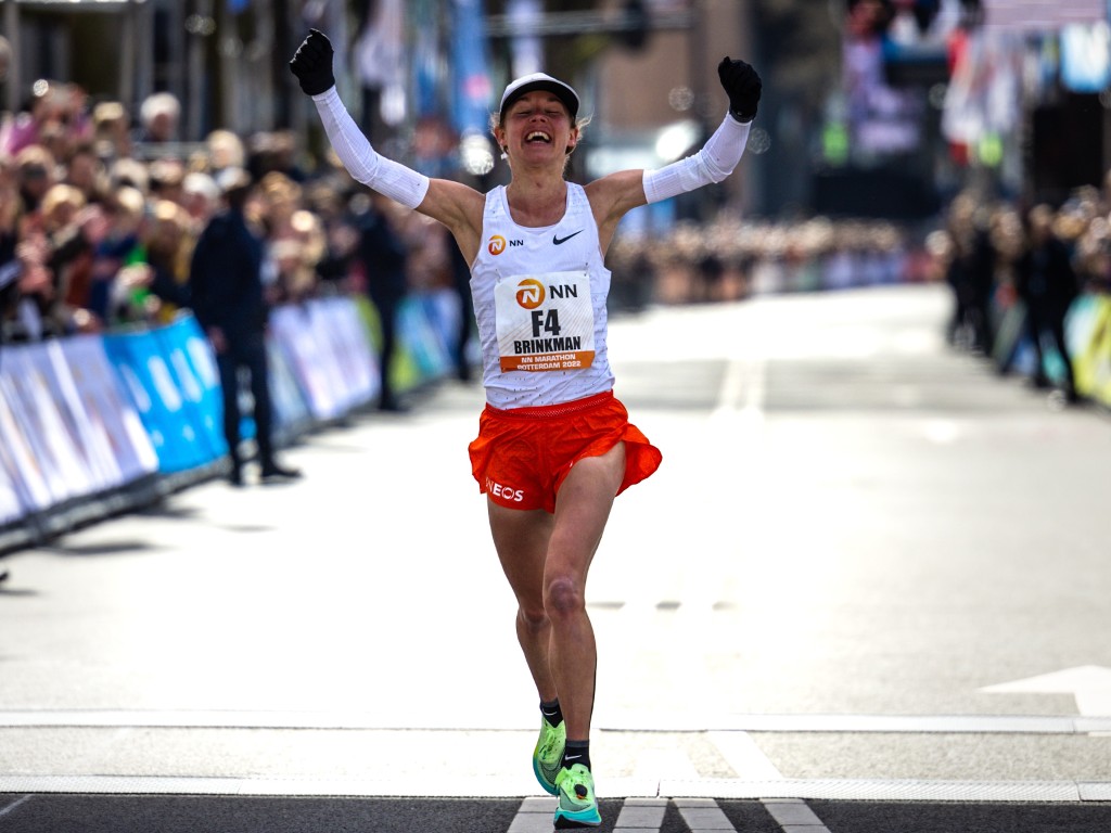 Nienke Brinkman startet am StraLugano (Photo: nnrunningteam)