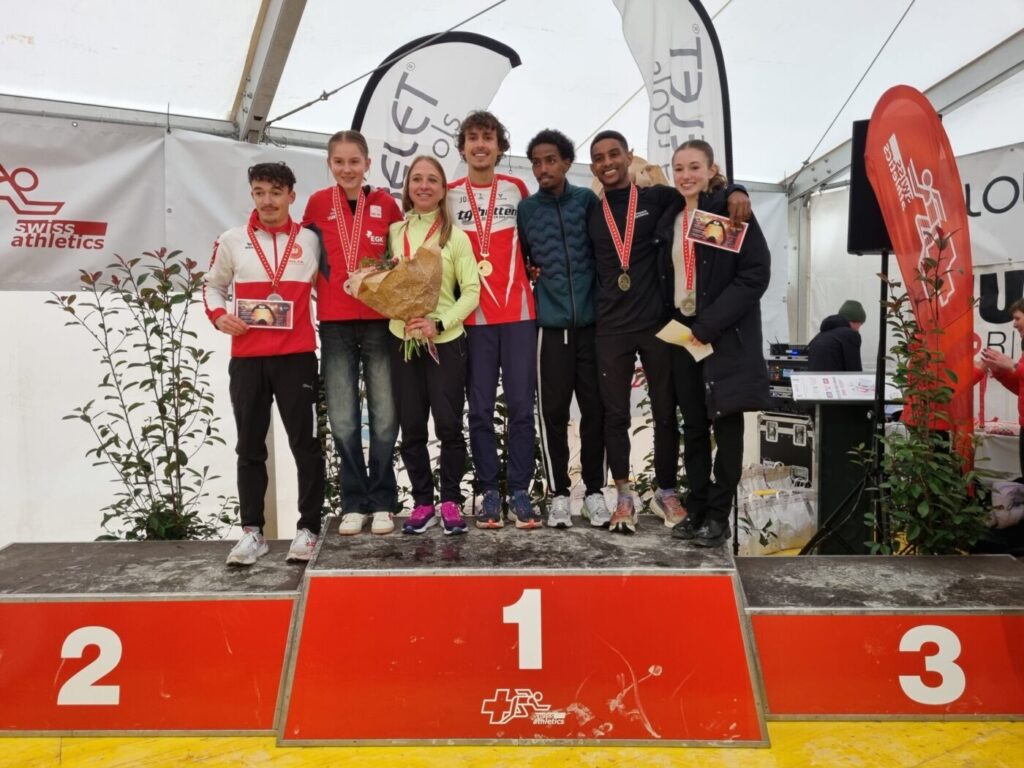 Podeste Frauen und Männer (Photo: Swiss Athletics)