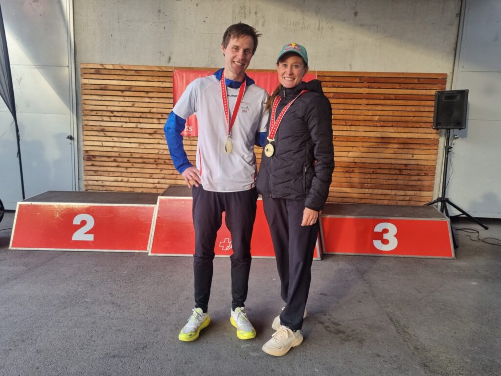 Dominik Rolli, Judith Wyder (Photo: Swiss Athletics)